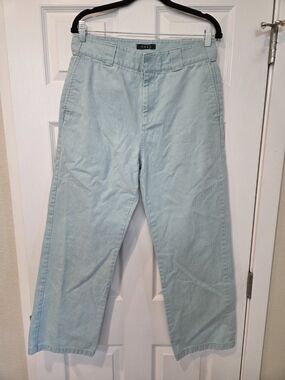 Obey Pastel Mint Wide Leg Organic Pants